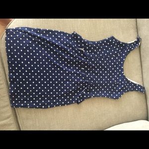 Polka dot Navy mini